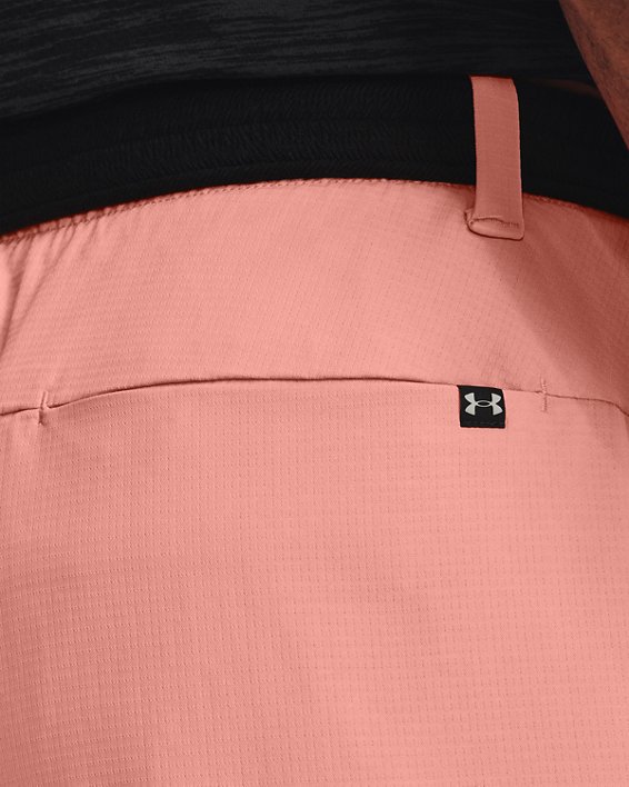 Men's UA Iso-Chill Airvent Shorts, Pink, pdpMainDesktop image number 3